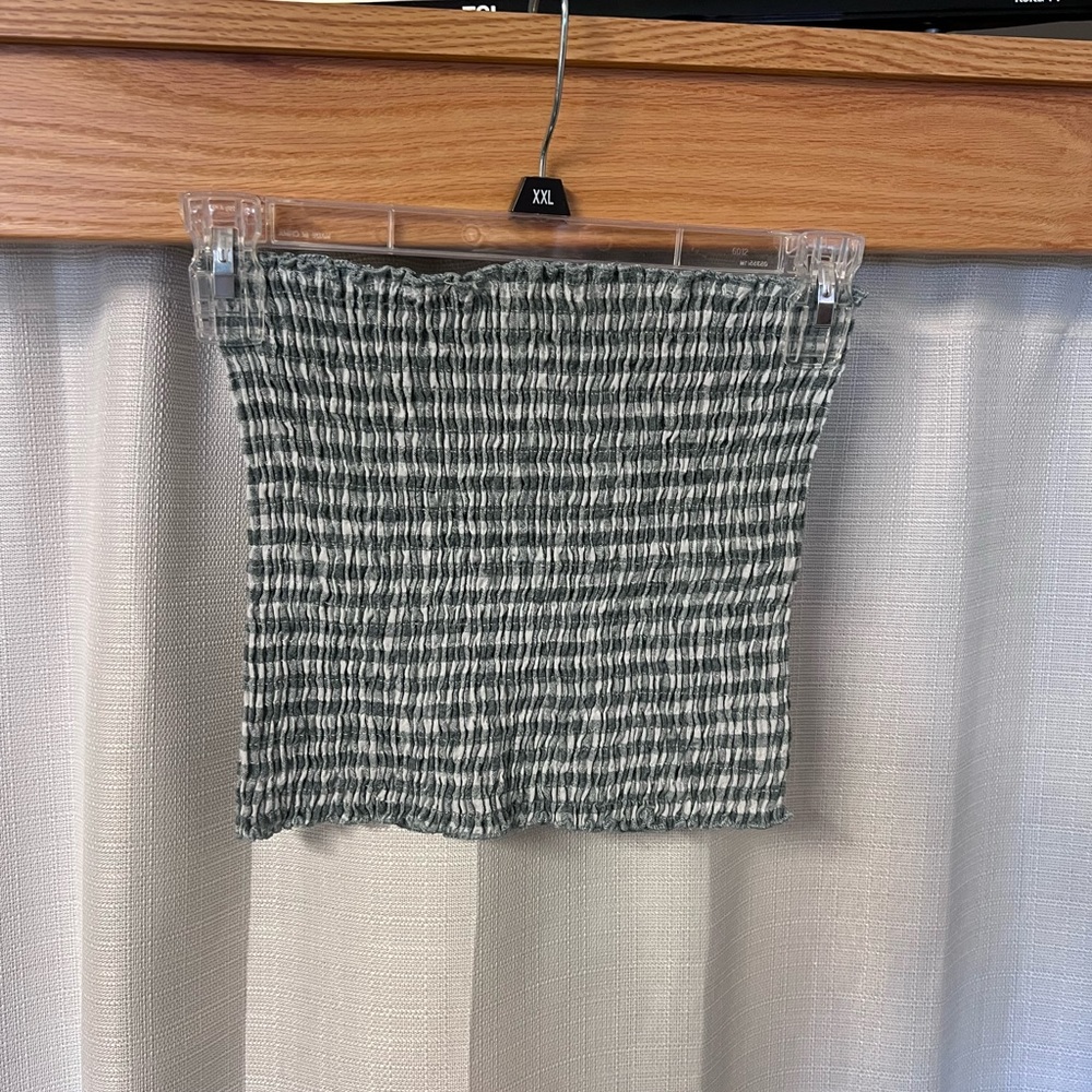 Brandy Melville Gingham Tube top